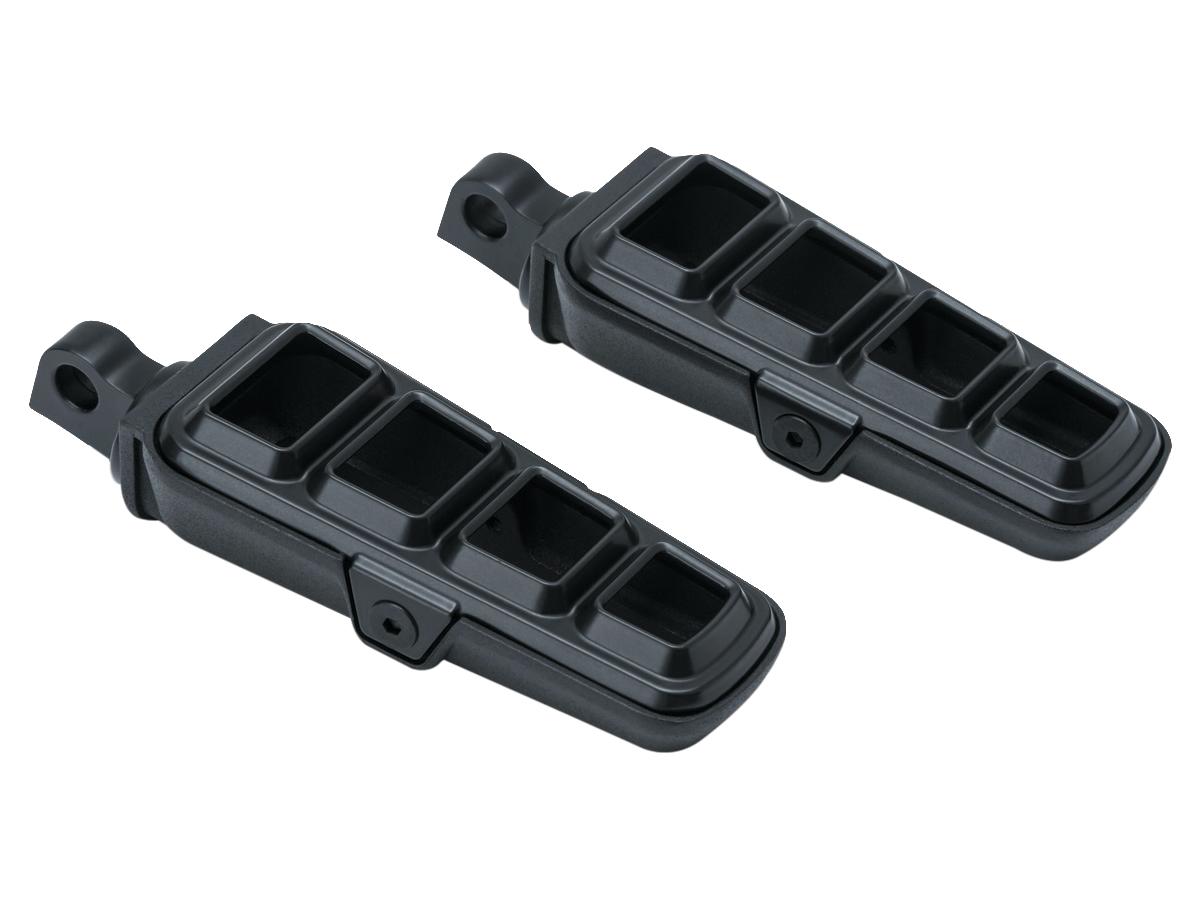 Kuryakyn Dillinger Pegs With Male Mount Adapter Black, Satin Kuryakyn Default Title