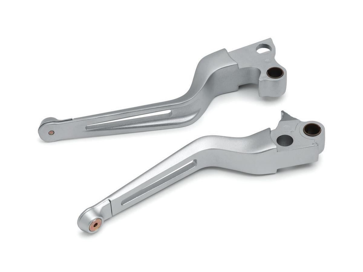 Kuryakyn Dillinger Levers Silver Cable Clutch Left Right Kuryakyn Default Title