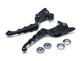 Kuryakyn Zombie Hand Control Levers Gloss Black Cable Clutch Left Right Kuryakyn Default Title