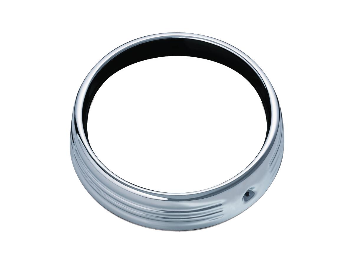 Kuryakyn 7" Headlamp Trim Ring Chrome Kuryakyn Default Title