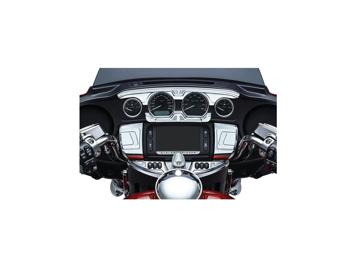 Gauge Accent Trim Upper Chrome Holy Death Motorcycle Co. Default Title