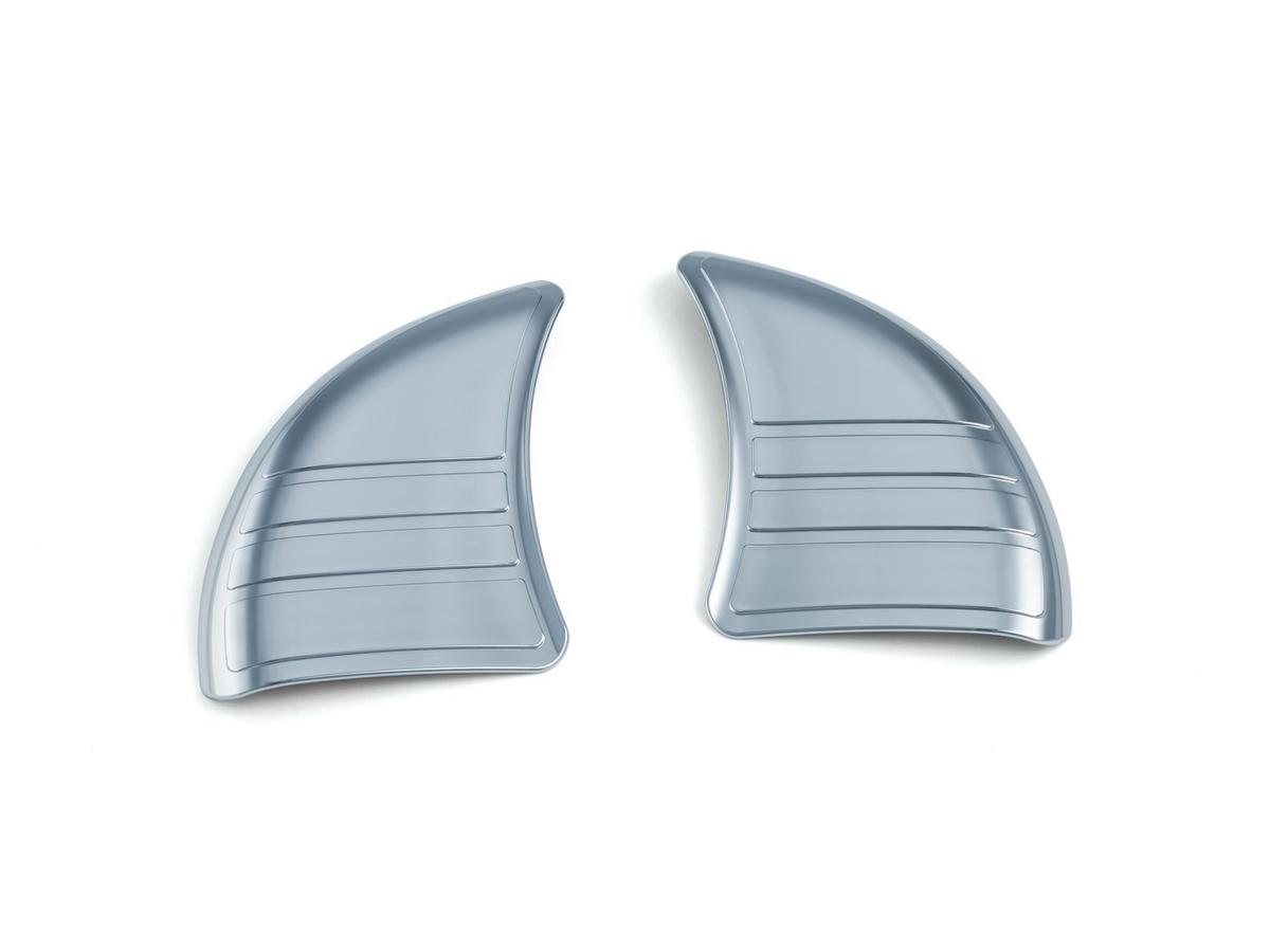 Kuryakyn Tri Line Inner Fairing Cover Plate Chrome Kuryakyn Default Title