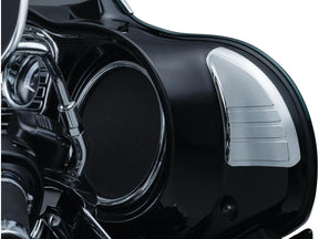 Kuryakyn Tri Line Inner Fairing Cover Plate Chrome Kuryakyn