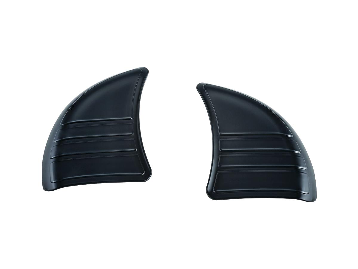 Kuryakyn Tri Line Inner Fairing Cover Plate Black Gloss Kuryakyn Default Title