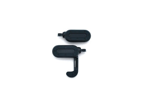 Kuryakyn Heavy Industry Switchblade Pegs Black, Satin Kuryakyn