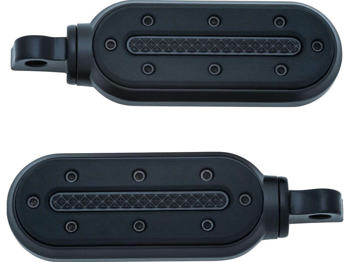 Kuryakyn Heavy Industry Pegs Black, Satin Kuryakyn Default Title