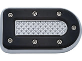 Kuryakyn Heavy Duty Brake Pedal Pad Chrome Kuryakyn Default Title