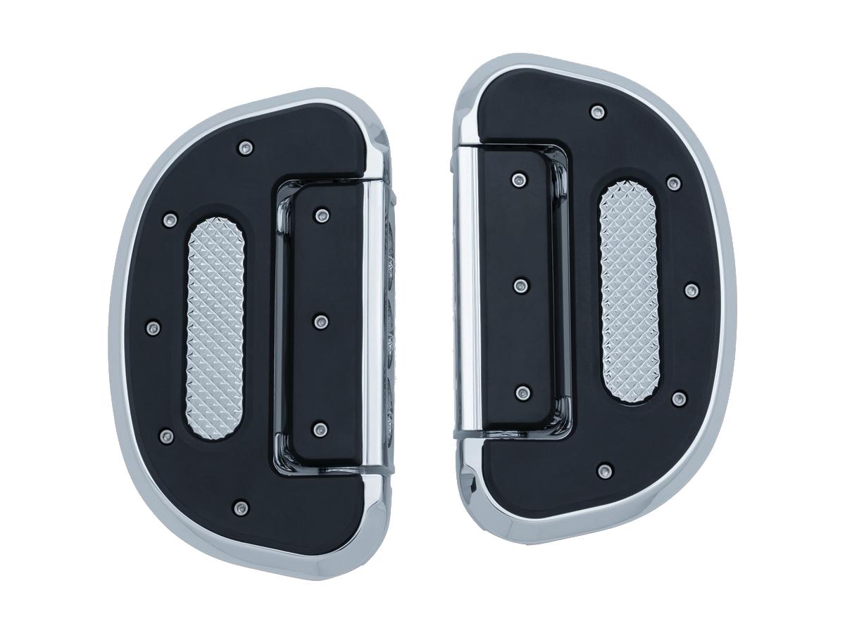 Kuryakyn Heavy Industrie Passenger Floorboards Without Adapters Chrome Kuryakyn Default Title
