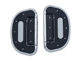 Kuryakyn Heavy Industrie Passenger Floorboards Without Adapters Chrome Kuryakyn Default Title
