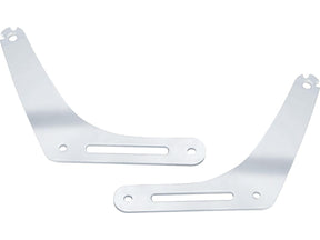 Kuryakyn Multi Purpose Solid Backrest Mounts Chrome Kuryakyn Default Title
