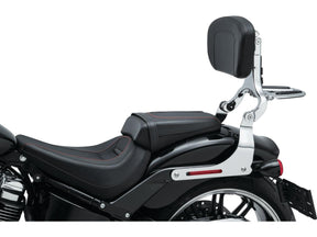 Kuryakyn Multi Purpose Solid Backrest Mounts Chrome Kuryakyn