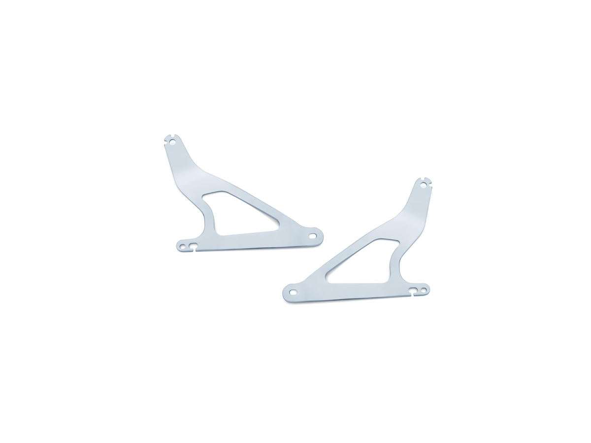 Kuryakyn Multi Purpose Solid Backrest Mounts Chrome Kuryakyn Default Title
