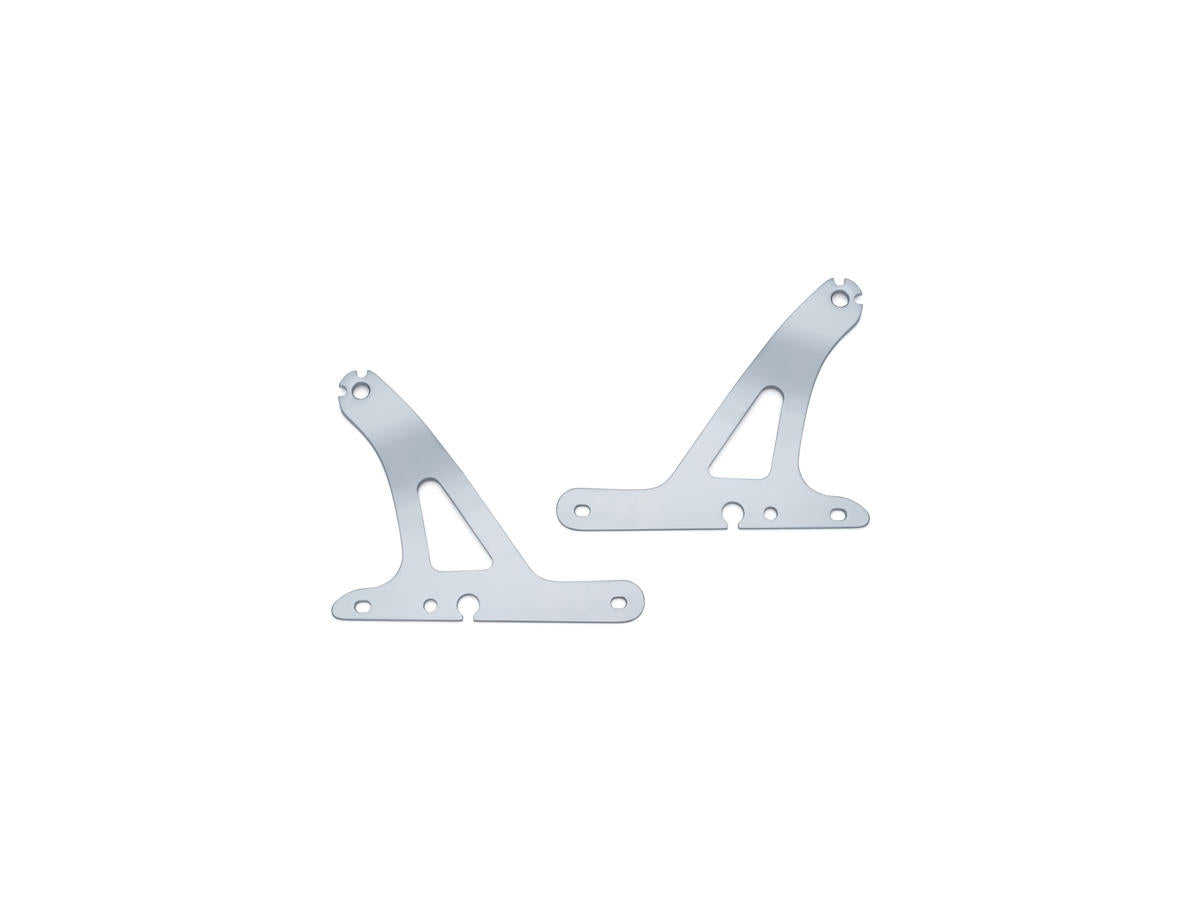 Kuryakyn Multi Purpose Solid Backrest Mounts Chrome Kuryakyn Default Title