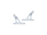 Kuryakyn Multi Purpose Solid Backrest Mounts Chrome Kuryakyn Default Title