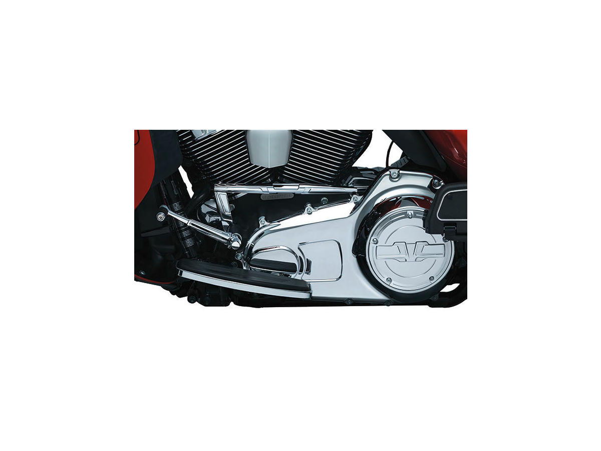 Bahn Shift Linkage Cover, Chrome Shift Linkage Holy Death Motorcycle Co.