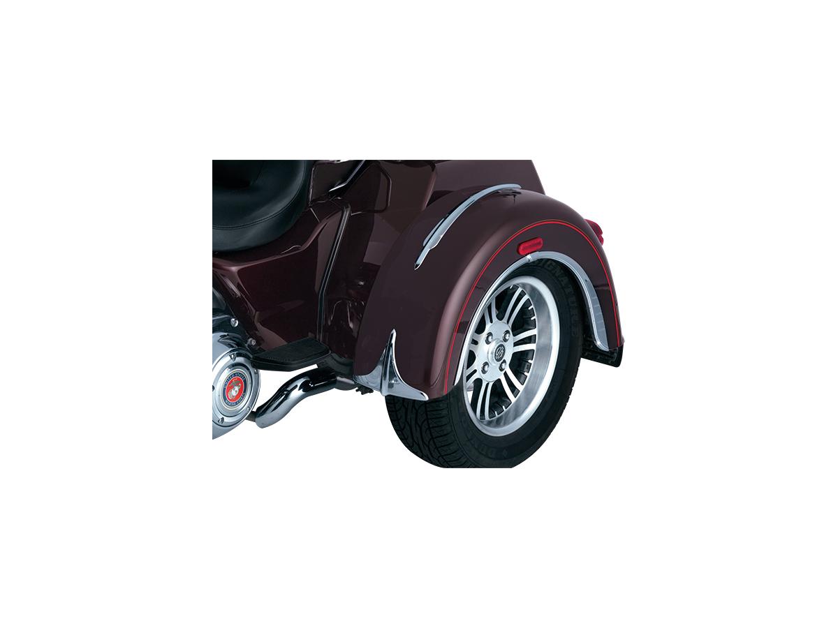 Kuryakyn Leading Edge Rear Fender Accent Chrome Kuryakyn Default Title