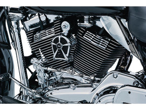 Kuryakyn Mach 2 Horn Cover With Chrome Mesh Chrome Kuryakyn