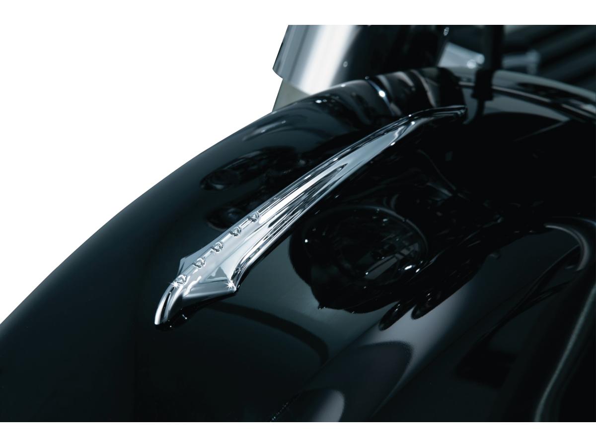 Kuryakyn Front Fender Spear Chrome Kuryakyn Default Title