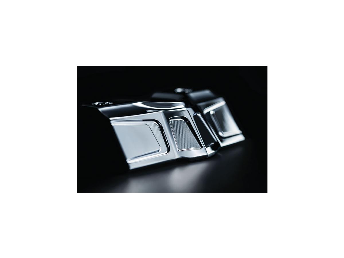 Bahn Spark Plug Head Bolt Covers, Chrome Spark Plug Head Bolt Cover Holy Death Motorcycle Co.