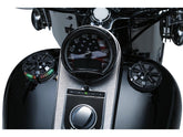 Kuryakyn Alley Cat Led Fuel And Battery Gauge, Gloss Black Fuel &Amp; Battery Gauge Kuryakyn Default Title