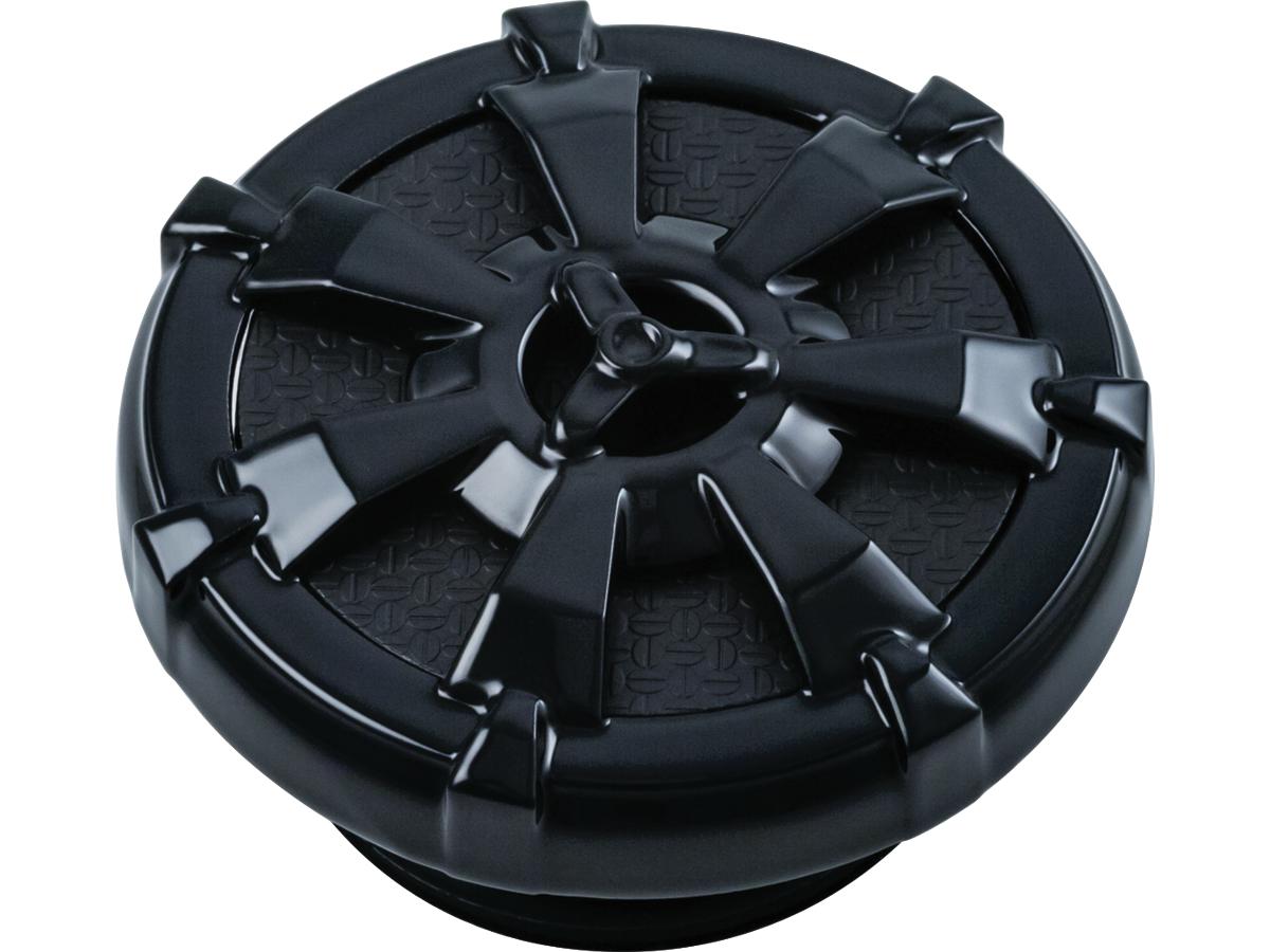 Kuryakyn Alley Cat Gas Cap Black Gloss Kuryakyn Default Title