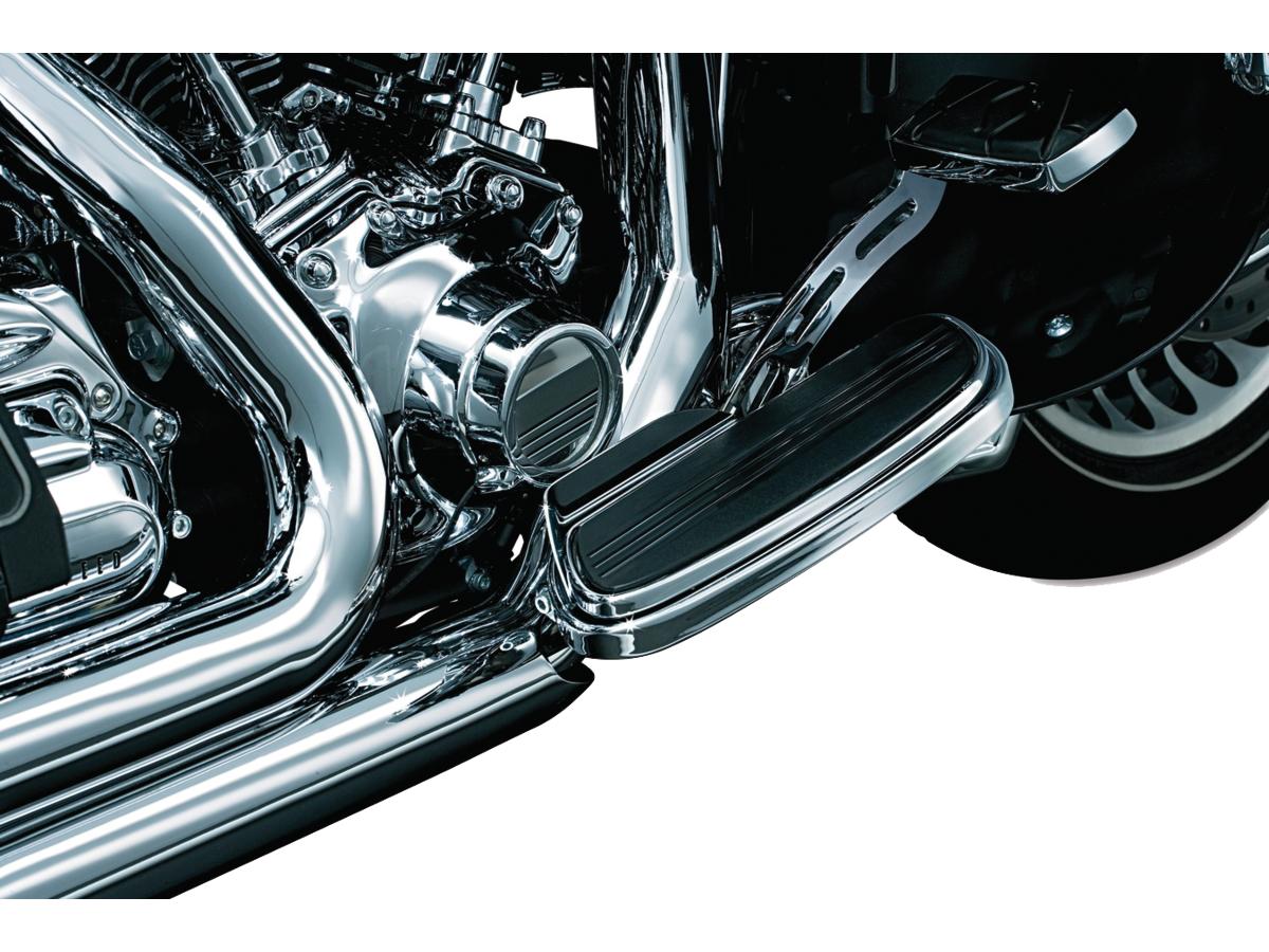 Kuryakyn Floorboard/Exhaust Boot Guard Chrome Kuryakyn Default Title