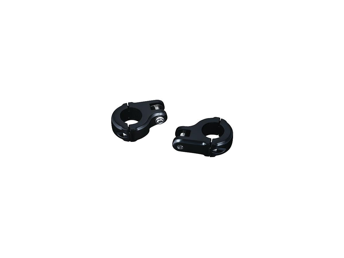 Kuryakyn Brute Highway Peg Mounts Black, Gloss Kuryakyn Default Title