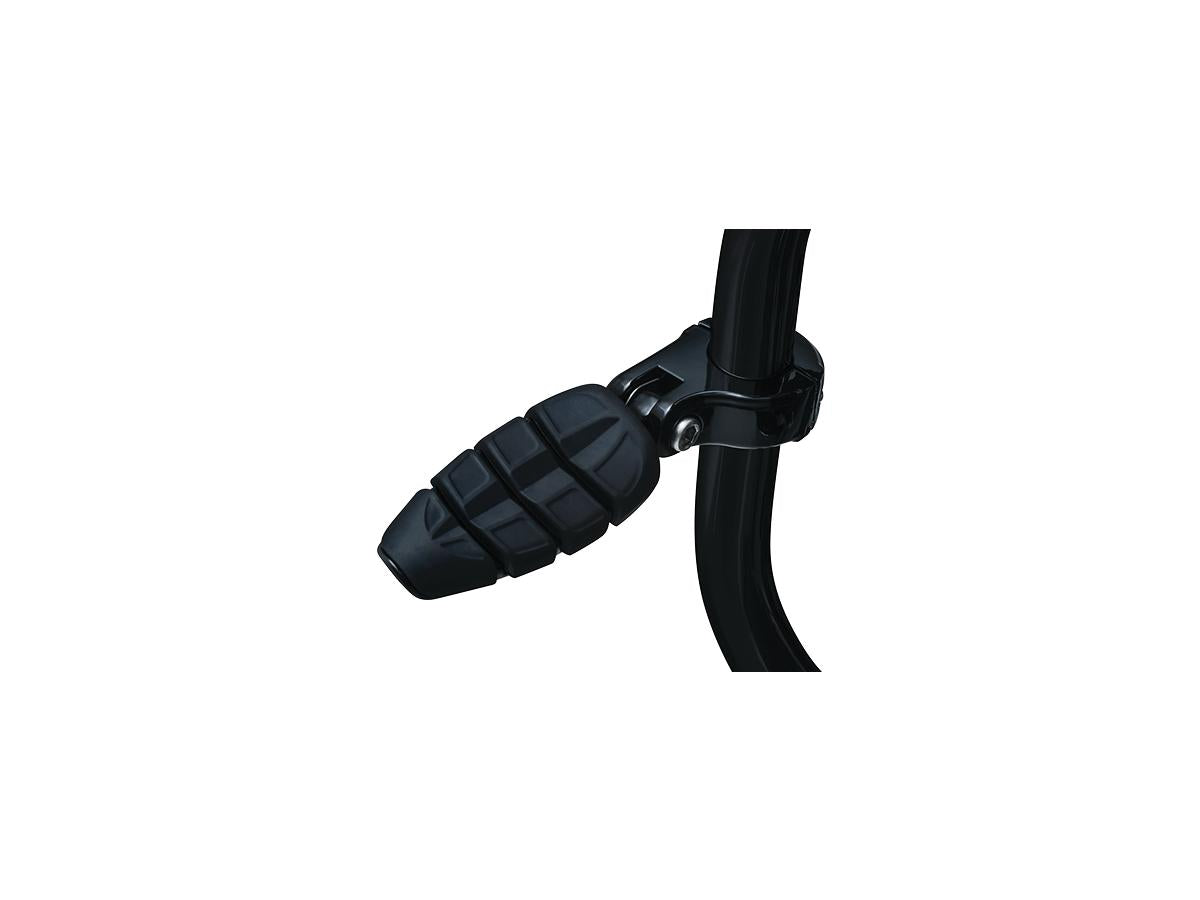 Kuryakyn Brute Highway Peg Mounts Black, Gloss Kuryakyn