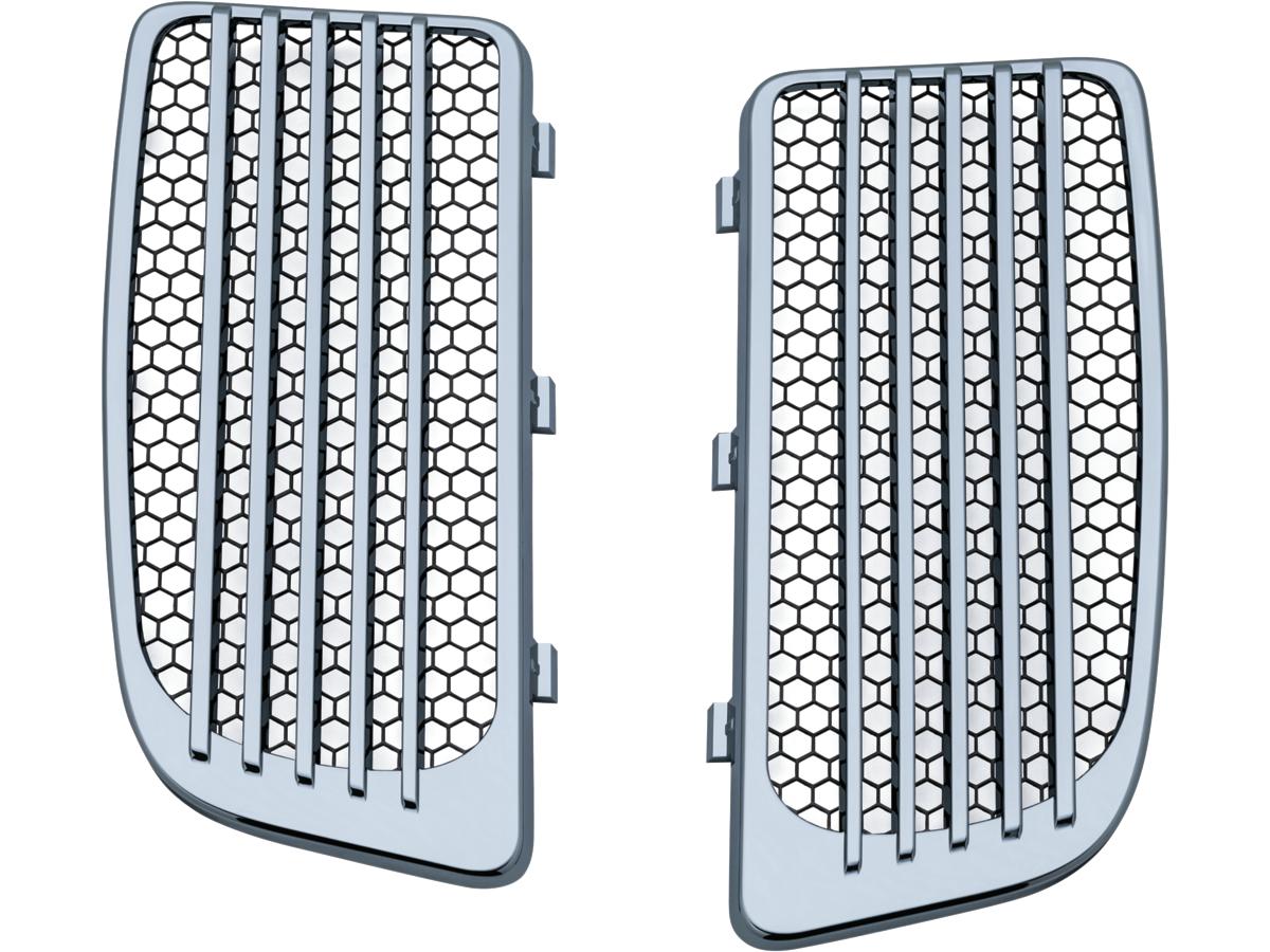 Kuryakyn Radiator Grill Cover Chrome Kuryakyn Default Title