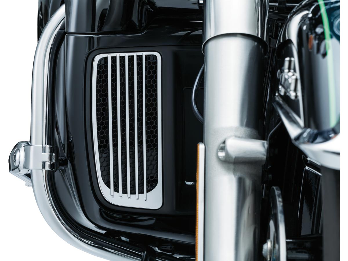 Kuryakyn Radiator Grill Cover Chrome Kuryakyn