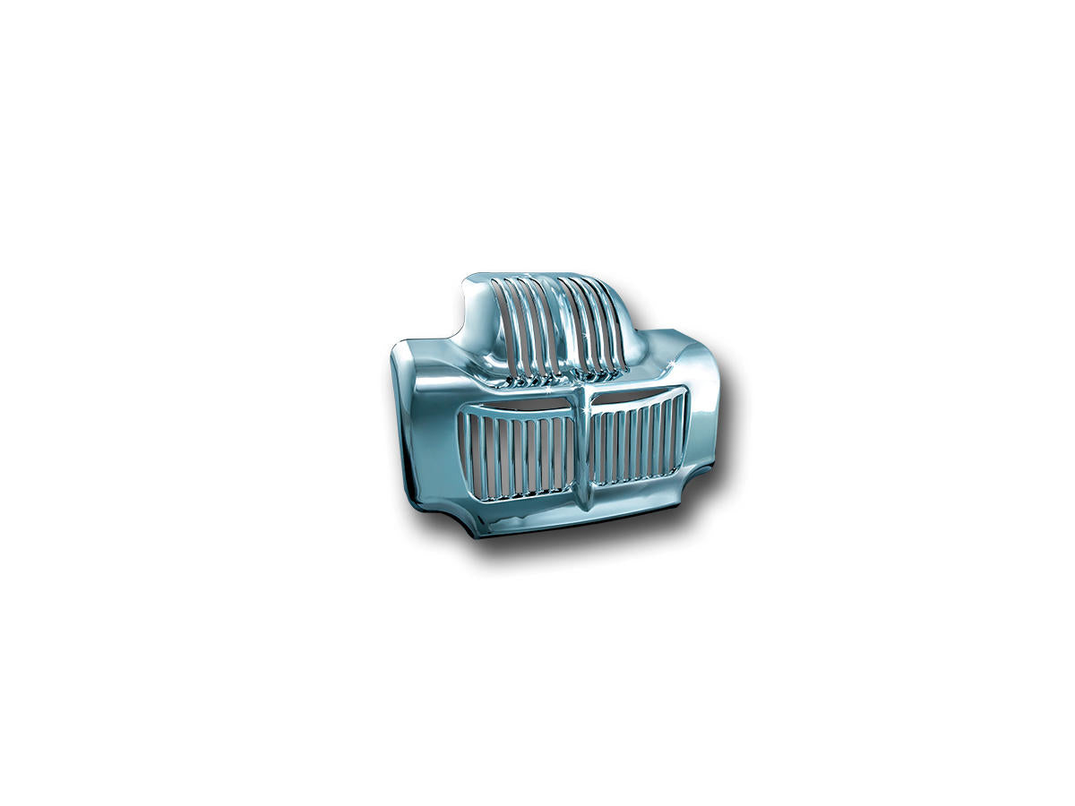 Kuryakyn Oil Cooler Cover Chrome Kuryakyn Default Title