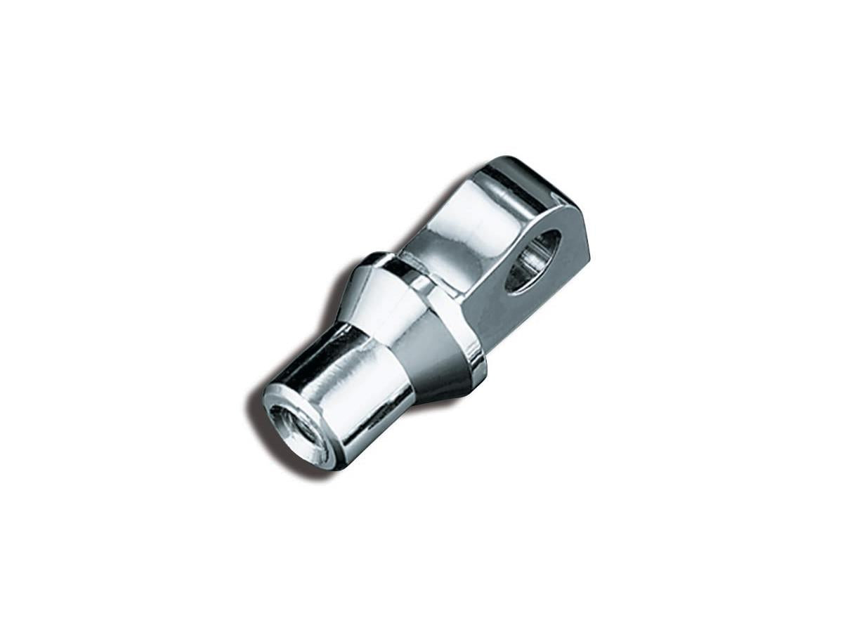 Kuryakyn Tapered Male Mount Peg Adapters Smooth Chrome Front Rear Kuryakyn Default Title