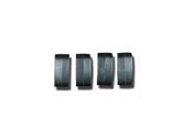 Kuryakyn Small Iso And Trident Peg Replacement Rubbers Black Kuryakyn Default Title