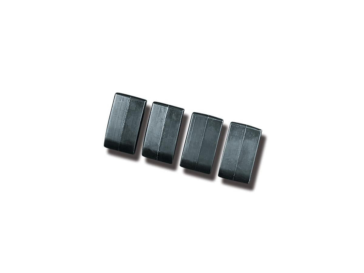 Kuryakyn Dually Iso And Trident Pegs Replacement Rubbers Black Kuryakyn Default Title