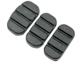 Kuryakyn Iso Brake Pedal Pad Replacement Rubber Black Kuryakyn Default Title
