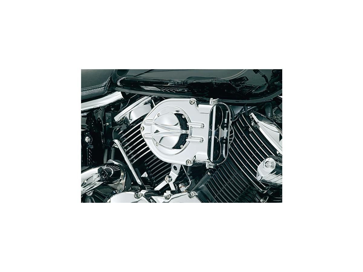 Kuryakyn Stinger Trap Door For Standard Hypercharger Chrome Kuryakyn
