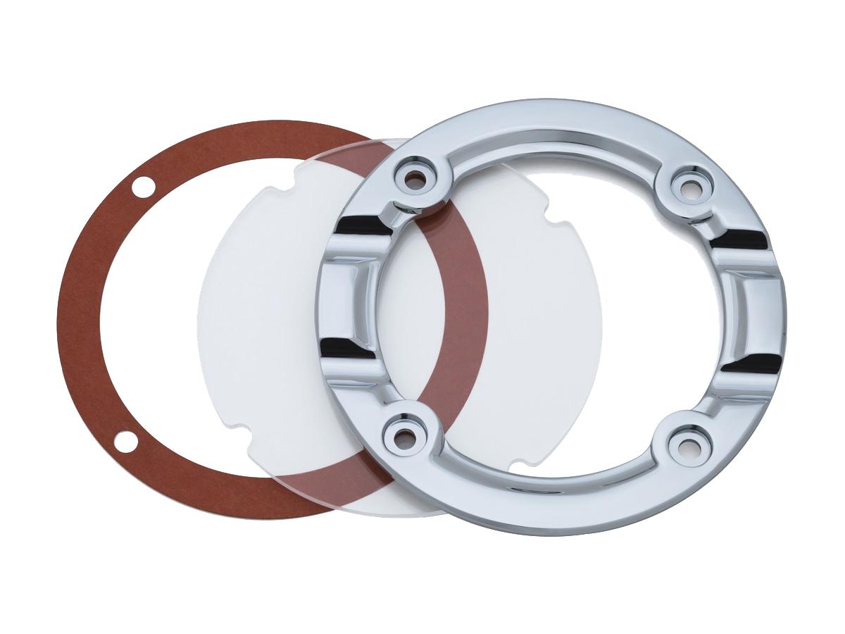 Kuryakyn Clear Trap Door For Standard &Amp; Blood Groove Hypercharger Chrome Kuryakyn Default Title