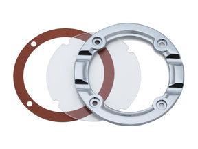 Kuryakyn Clear Trap Door For Standard &Amp; Blood Groove Hypercharger Chrome Kuryakyn Default Title