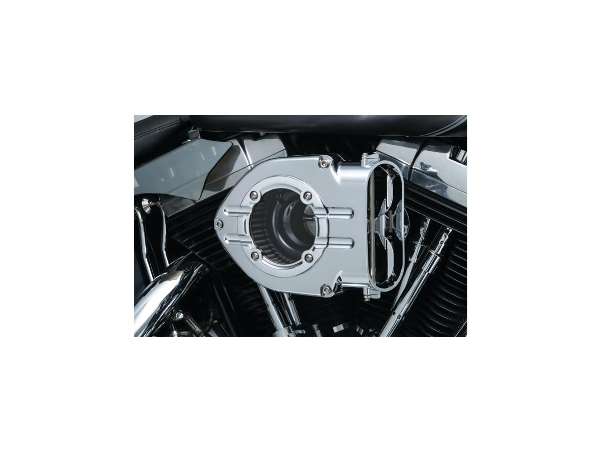 Kuryakyn Clear Trap Door For Standard &Amp; Blood Groove Hypercharger Chrome Kuryakyn