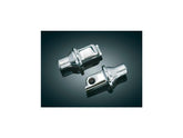 Kuryakyn Tapered Male Mount Peg Adapters Chrome Kuryakyn Default Title