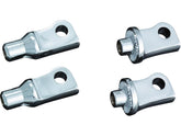 Kuryakyn Splined Peg Adapters Chrome Kuryakyn Default Title