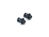 Kuryakyn Splined Peg Adapters Gloss Black Gloss Kuryakyn Default Title