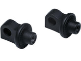 Kuryakyn Splined Peg Adapters Black Satin Kuryakyn Default Title