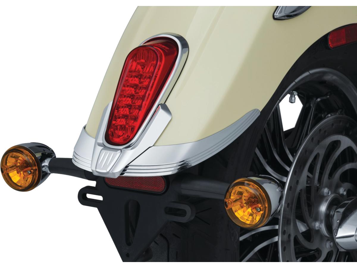 Kuryakyn Legacy Fender Accent Chrome Kuryakyn