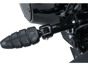 Kuryakyn Splined Peg Adapters Gloss Black Gloss Kuryakyn