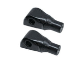 Kuryakyn Tapered Male Mount Peg Adapters Gloss Black Kuryakyn Default Title