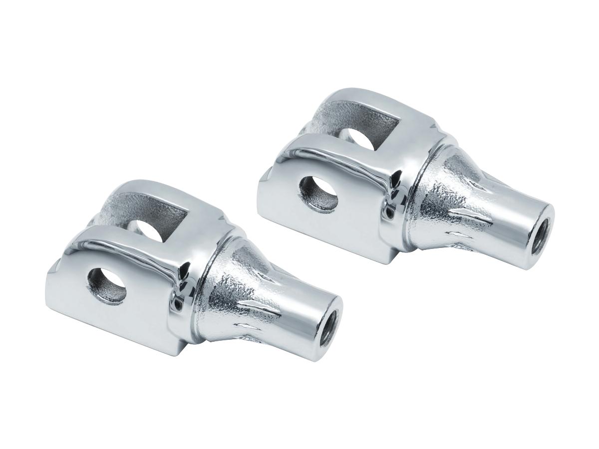 Kuryakyn Tapered Male Mount Peg Adapters Chrome Kuryakyn Default Title
