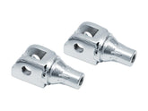 Kuryakyn Tapered Male Mount Peg Adapters Chrome Kuryakyn Default Title