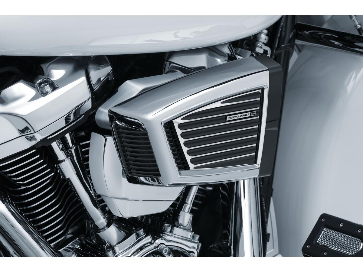 Kuryakyn Hypercharger Es Air Cleaner Black Chrome Kuryakyn