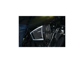 Kuryakyn Hypercharger Es Classic Air Cleaner Faceplate Black Chrome Kuryakyn